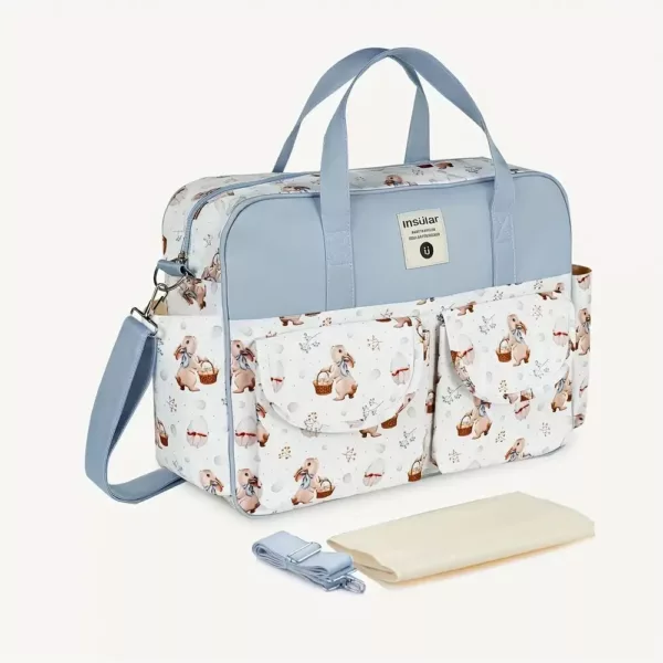 Sac à langer bandoulière multifonction – design pratique pour mamans organisées