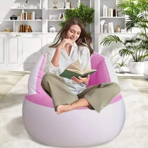 Canapé gonflable portable – siège lounge pliable ultra léger et confortable