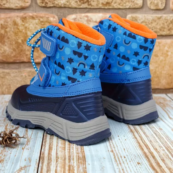 Bottes de neige enfant imperméables doublées chaud – idéales hiver et randonnée