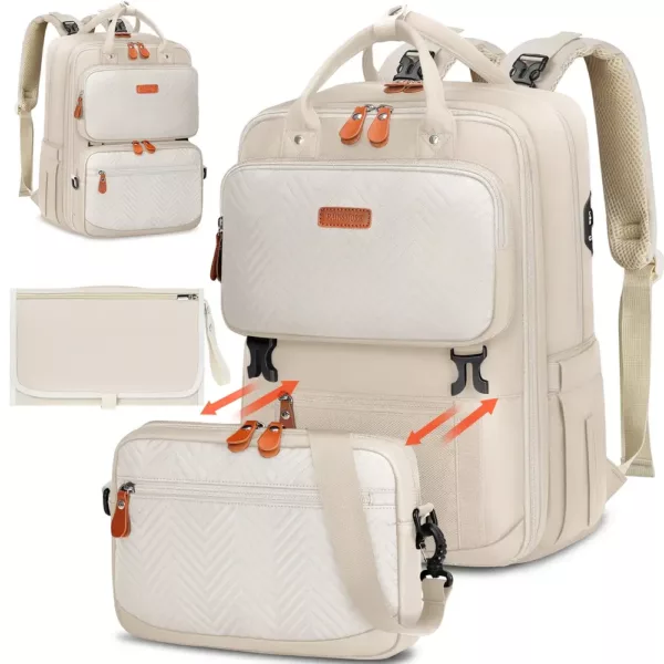 Sac à dos à langer multifonction imperméable pour parents – design pratique