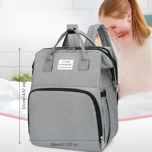 Sac de voyage extensible et pliable chic – grande capacité, idéal pour maman
