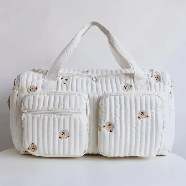 Sac à langer grande capacité multifonction pour parents – compartiments isolés