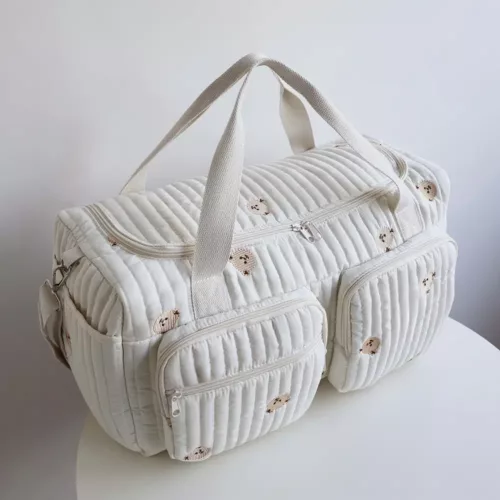 Sac à langer grande capacité multifonction pour parents – compartiments isolés