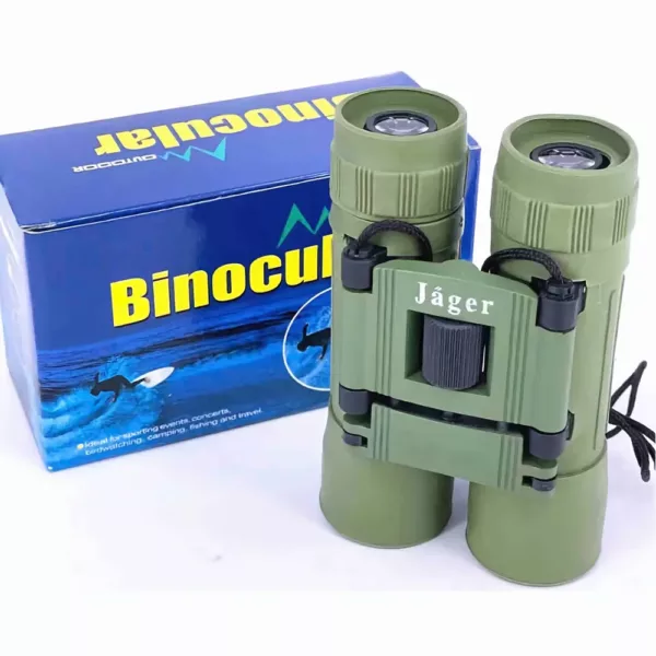 Jumelles compactes 10x25 pliables – idéales voyage, randonnée, concert, nature