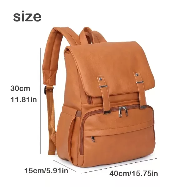 Sac à langer dos convertible imperméable multifonction – design élégant maman