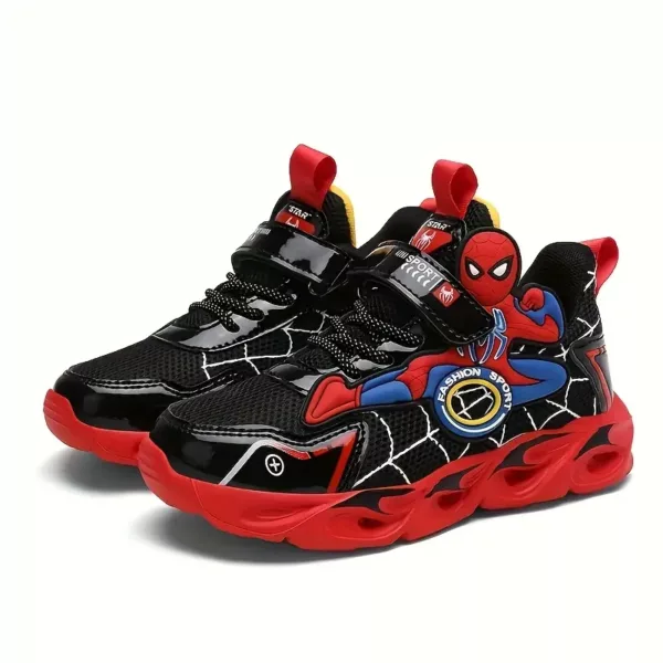 Baskets garçon Spider-Man – sneakers légères motif héros Marvel confortables