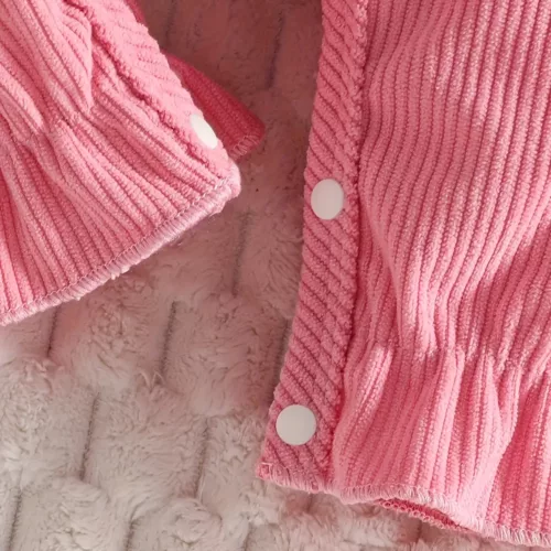 Body naissance bébé fille motif renard – tenue douce et mignonne pour nouveau-né
