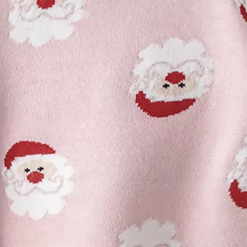 Pull de Noël tricoté enfant – motif Père Noël doux et chaud pour hiver