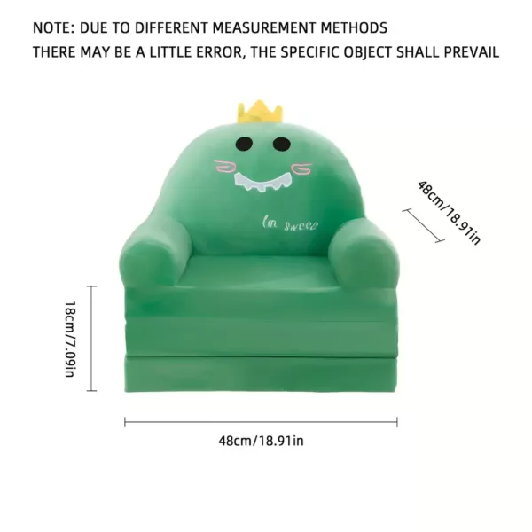 Canapé-lit pliable 2 en 1 – Fauteuil convertible compact pour petit espace