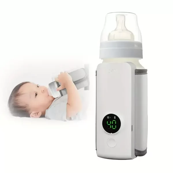Bouteille chauffante portable USB – idéale pour voyage, bureau ou extérieur