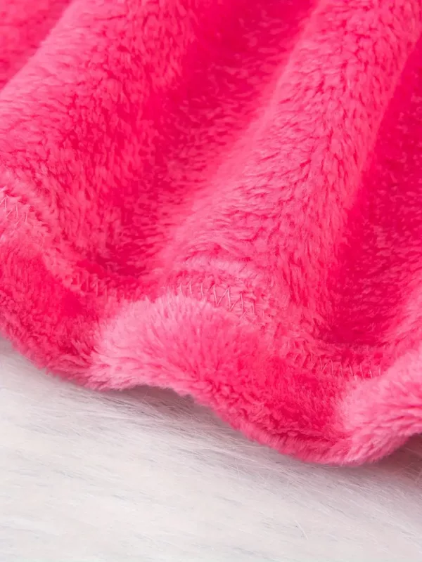 Peignoir enfant doux avec capuche et ceinture – confort cocooning fille