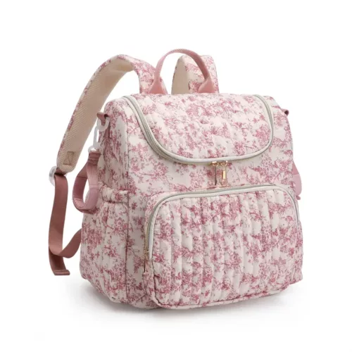 Sac à dos à langer multifonction – grande capacité et fixation poussette