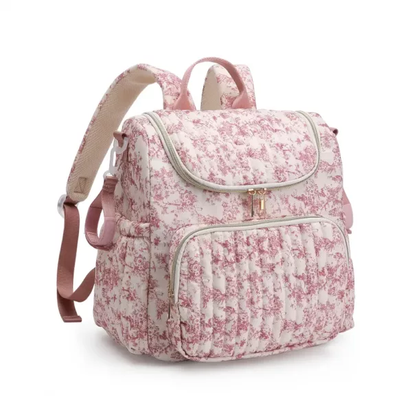 Sac à dos à langer multifonction – grande capacité et fixation poussette