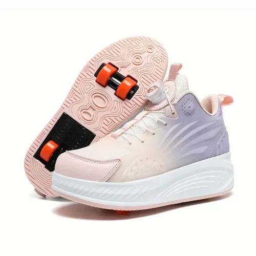 Patins à roulettes rétractables pour enfants – usage facile et design sportif